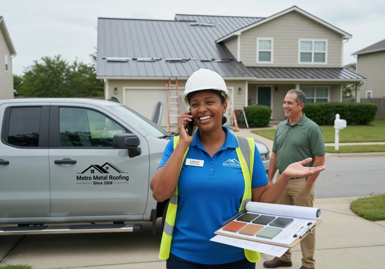 Storm Damage Metal Roof Repair in Minter City, MS